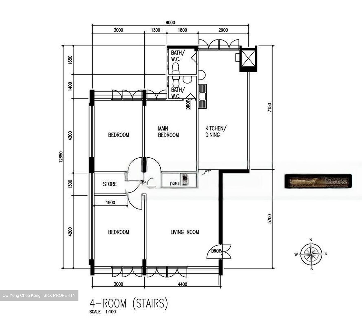 Blk 302 Clementi Meadows (Clementi), HDB 4 Rooms #478570251